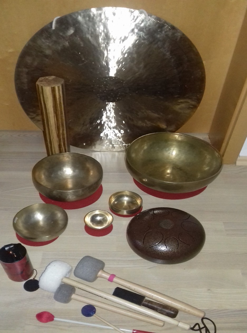 Kleine Klangschalenauswahl